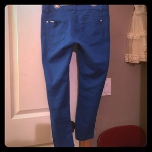 Celebrity pink skinny jeans